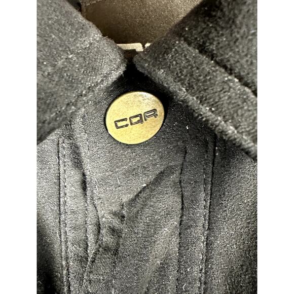 CQR Tactical Series Flannel‎ Lined Button Jacket Black Orange Mens 3XL NEW NWT - Picture 2 of 7